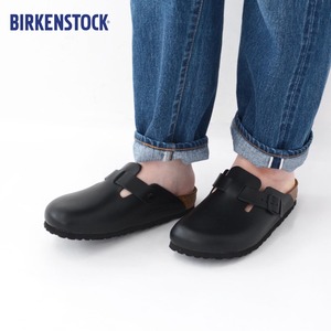 BIRKENSTOCK [ビルケンシュトック正規販売店] Boston NL Narrow [060193] ボストン ナチュラルレザー・表革【ワイズ ナロータイプ】 LADY'S [2022SS]