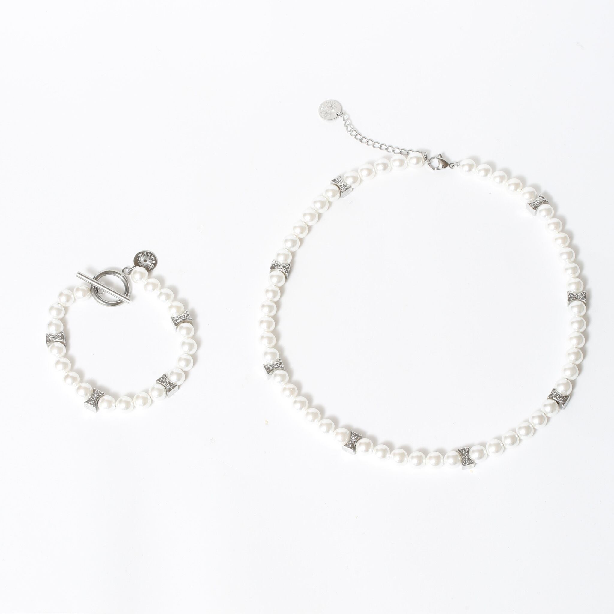 Hawaiian Perl Necklace Rose Ver | je suis （ジュスイ）