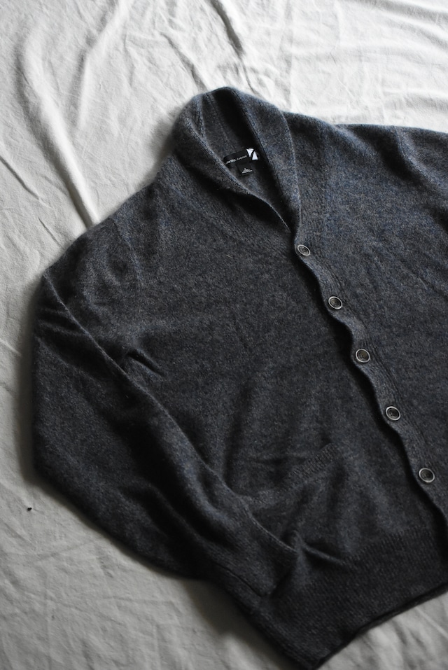 OK/00's "Saks Fifth Aveniue" cashmere shawl collar cardigan