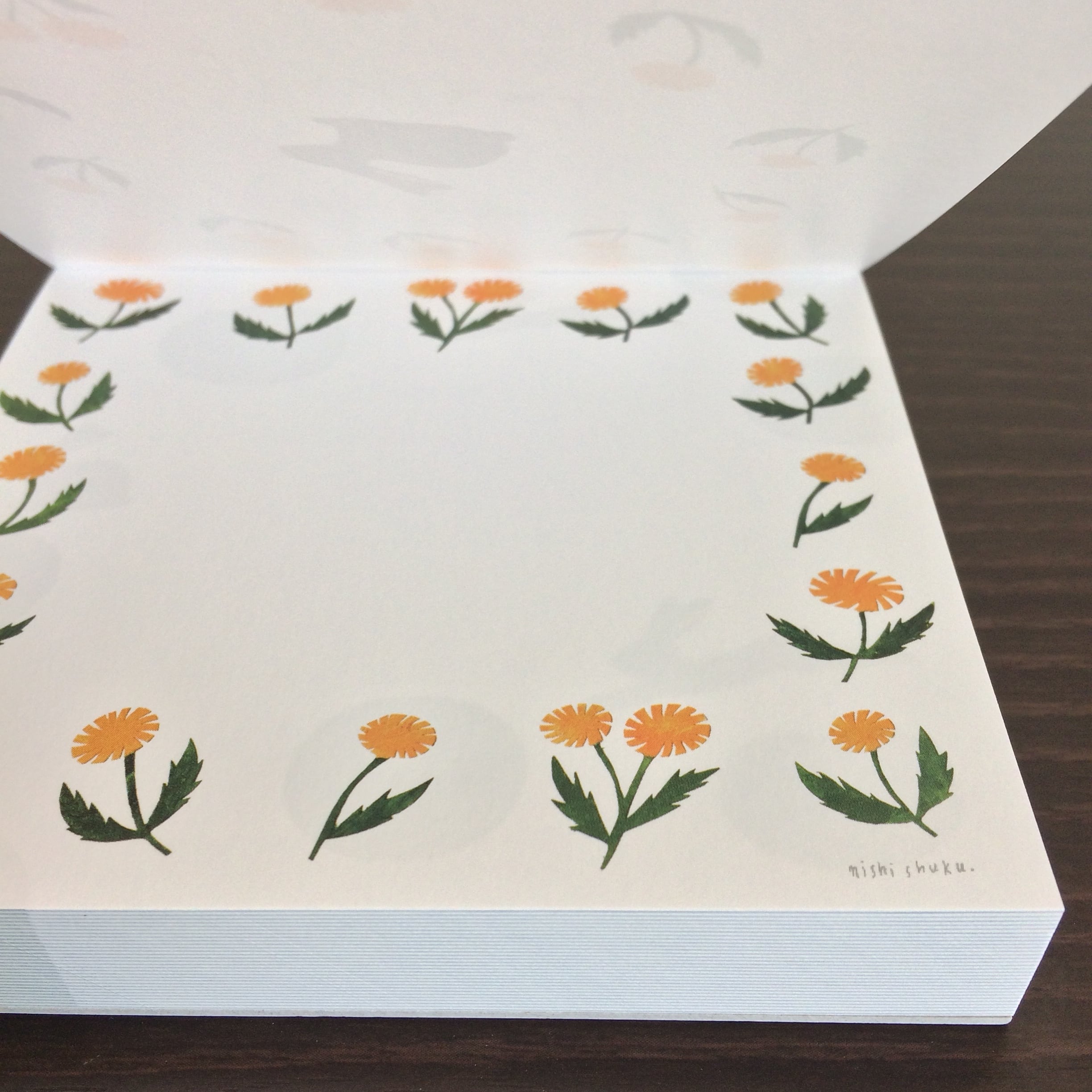 手紙舎 / ブロックメモ | hinata