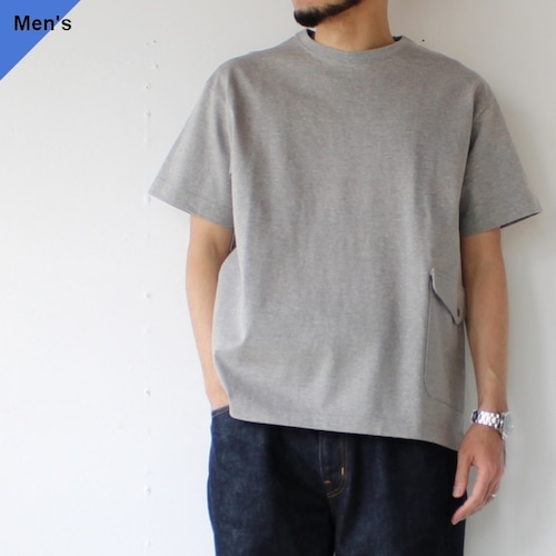 【ラスト１点】Soundman ヘビーウェイトカーゴポケットTee / Holm （Moku Gray）