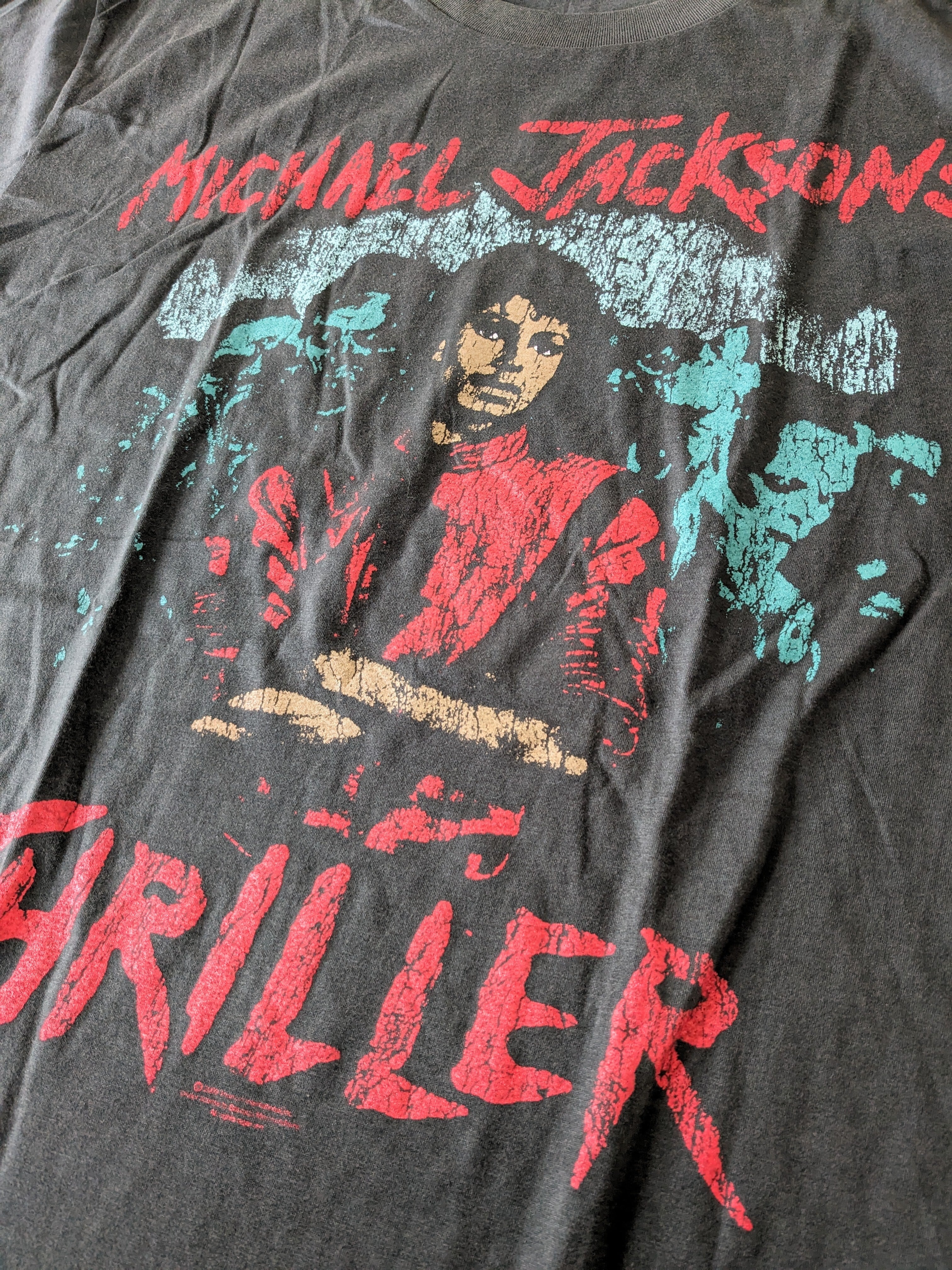 【Tシャツ マイケル・ジャクソン（Michael Jackson)】(スリラー Thriller) 〚アメリカン雑貨 アメトイ〛
