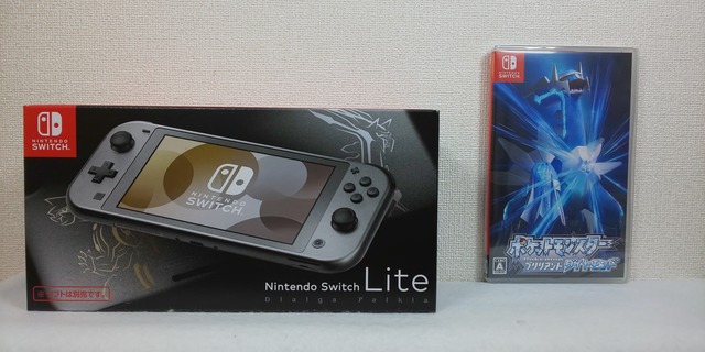 新品】Nintendo Switch Lite「 ディアルガ・パルキア 本体」 + ポケットモンスター 「ブリリアントダイアモンド」 セット |  タテオカ Online Shop