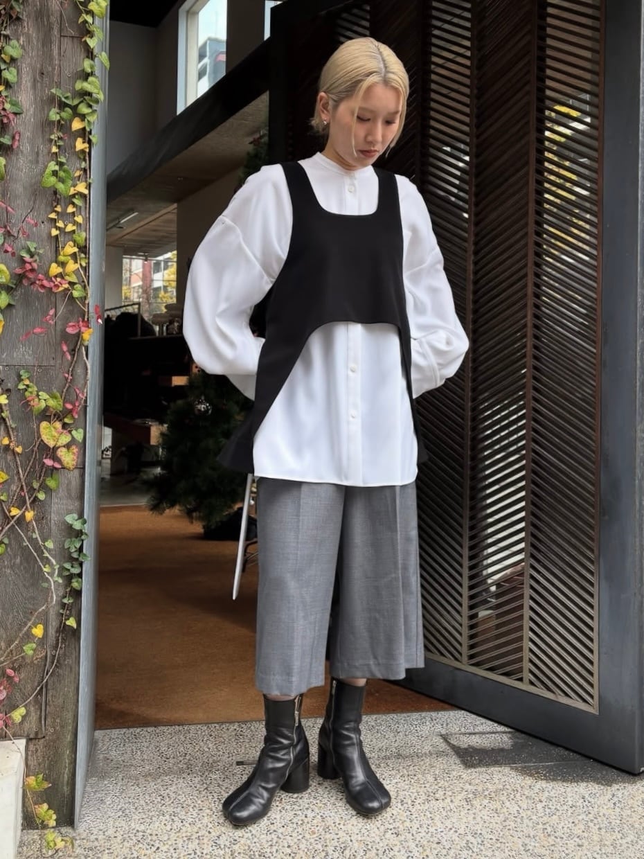 26SS】ENFOLD エンフォルド / 2WAY FLARE VEST / ベスト | TRENT online