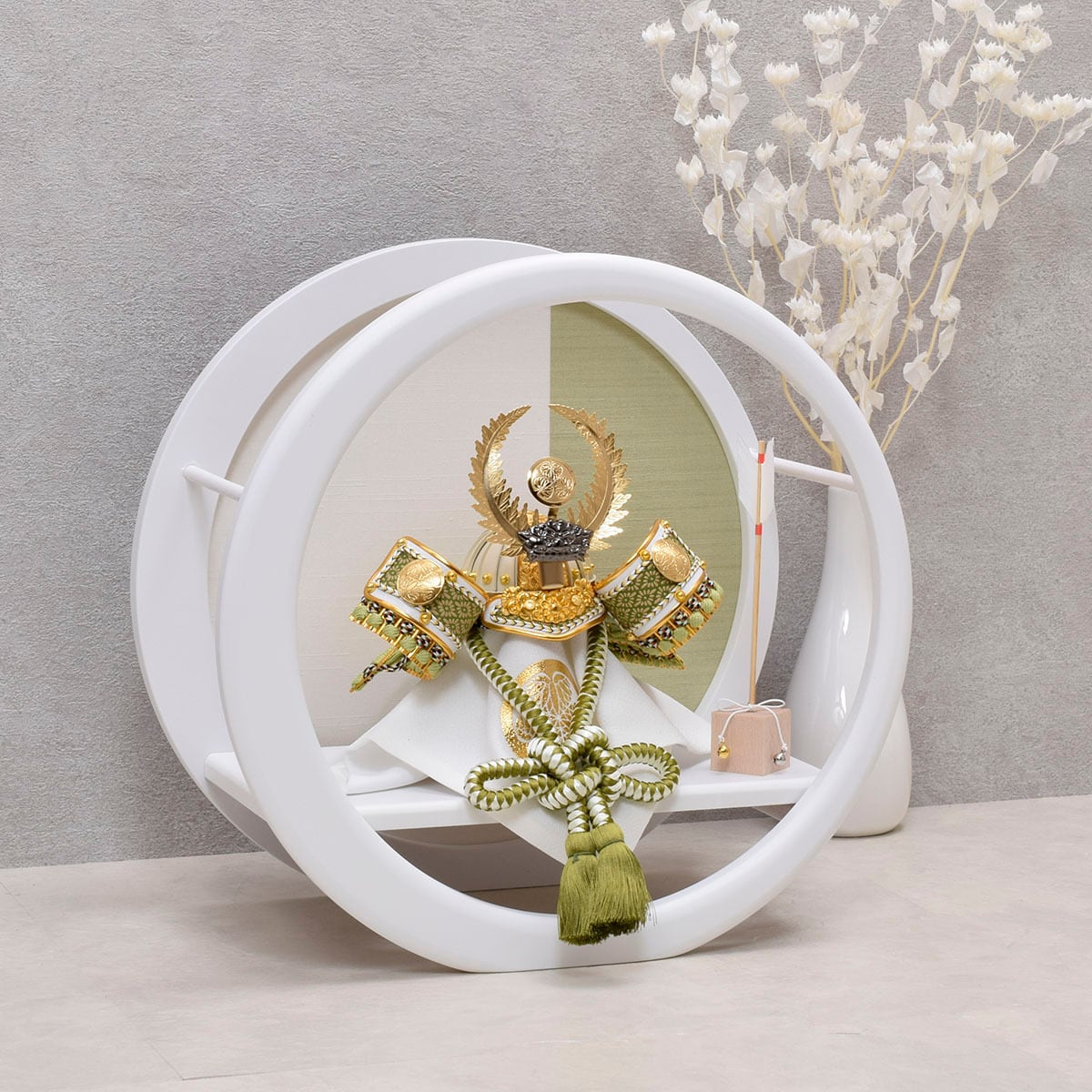 兜飾り【柏丸】徳川家康公之兜|おしゃれ|スタイリッシ|モダン|コンパクト|今どき|端午の節句|五月人形