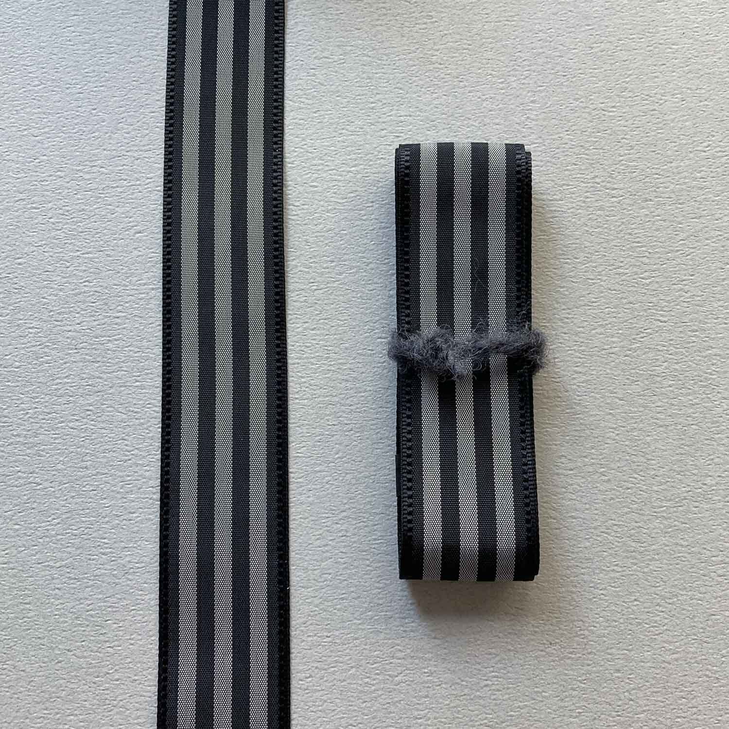 再入荷〉MOKUBA ナチュラルストライプリボン（50cm〜） | Dua