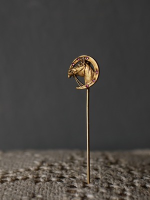 b. アンティークハットピン FIX ホースシュー アンティークアクセサリー アンティークのある暮らし