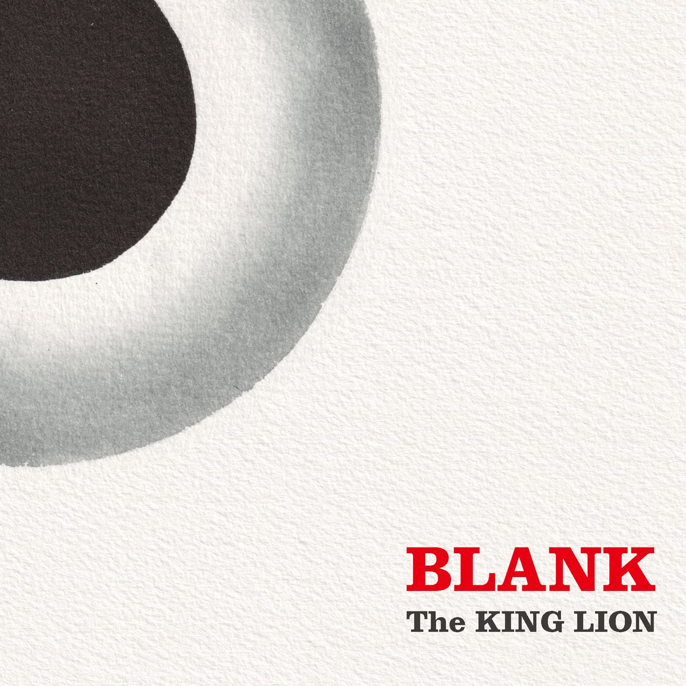 CD] BLANK - The KING LION | LAST CALL RECORDS