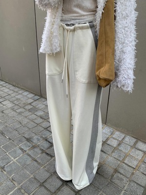 (予約)poster / Eddie Color-Block Pants / 2color