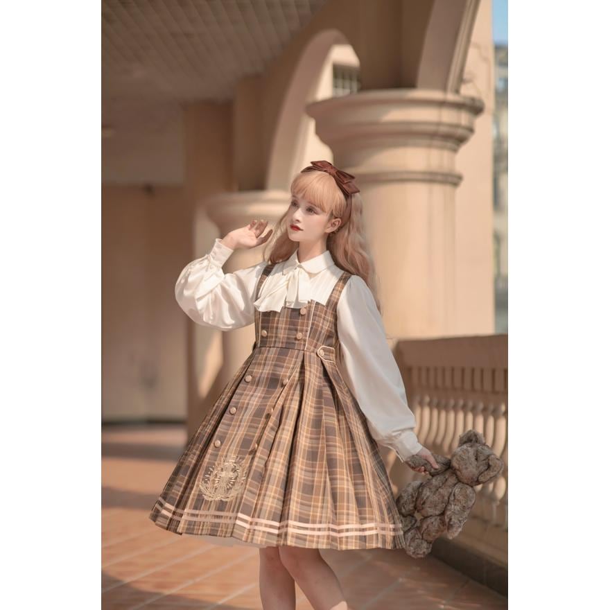 クラロリ セットアップ ケープ×ワンピース 探偵風 森ガール｜WithU
