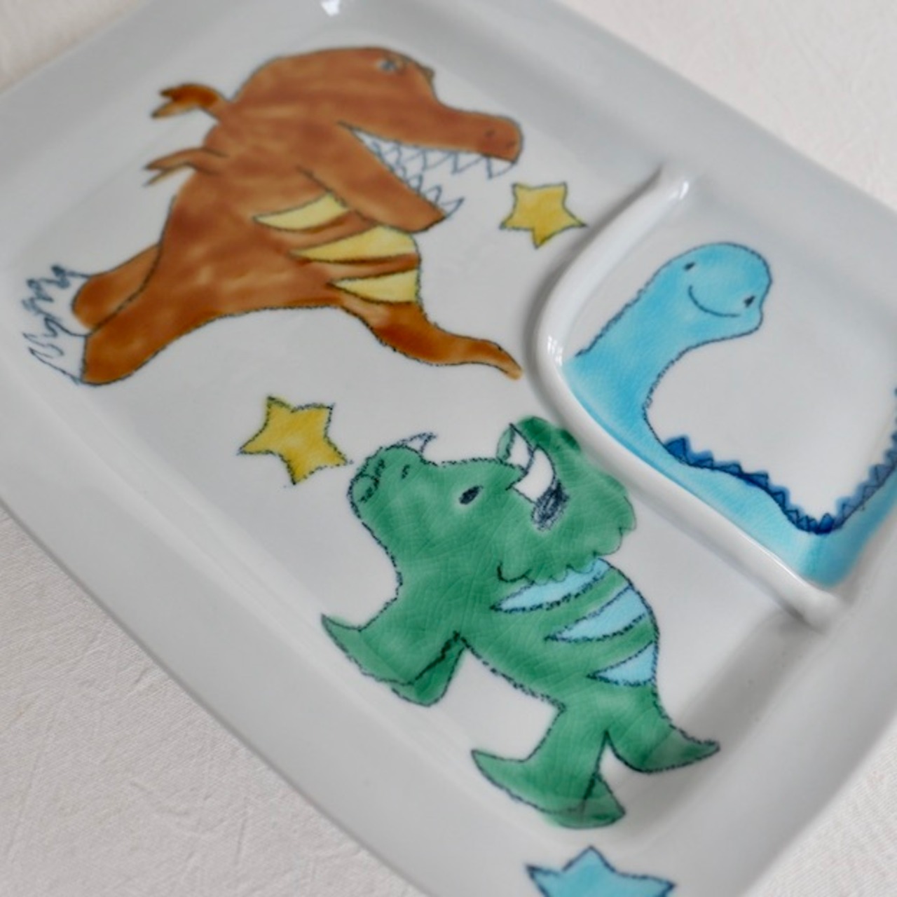 村田菜穂美作　ランチプレート　「恐竜」［2104130000096］