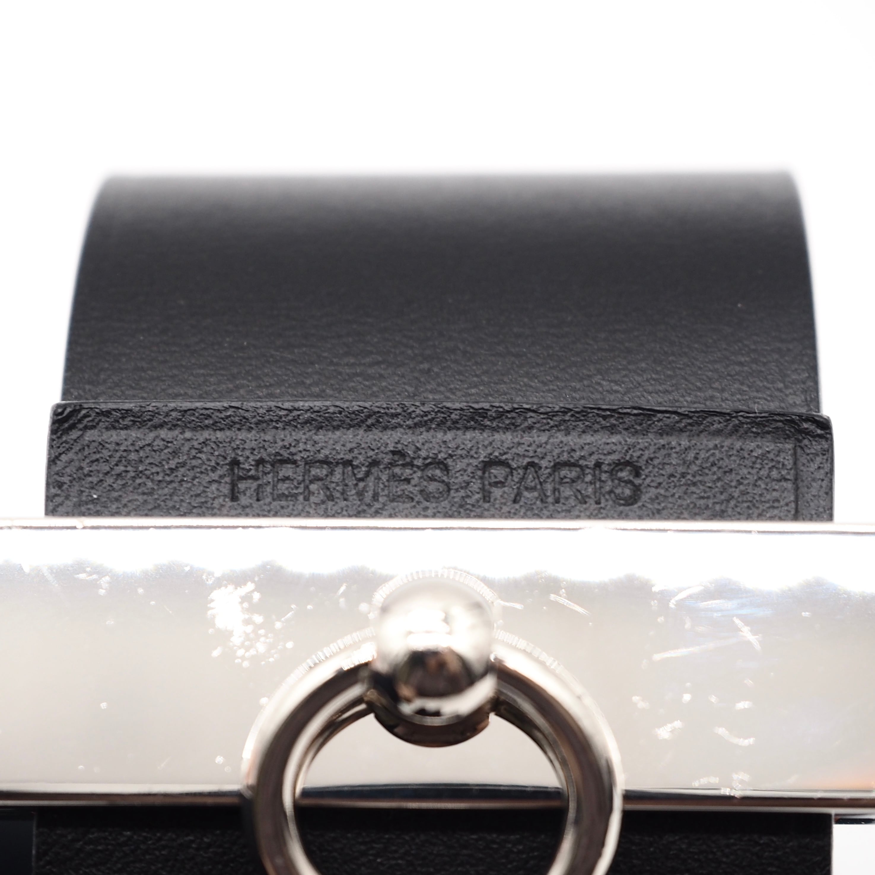 HERMES レザー ブレスレット ブラック エルメス | 2122TOKYO