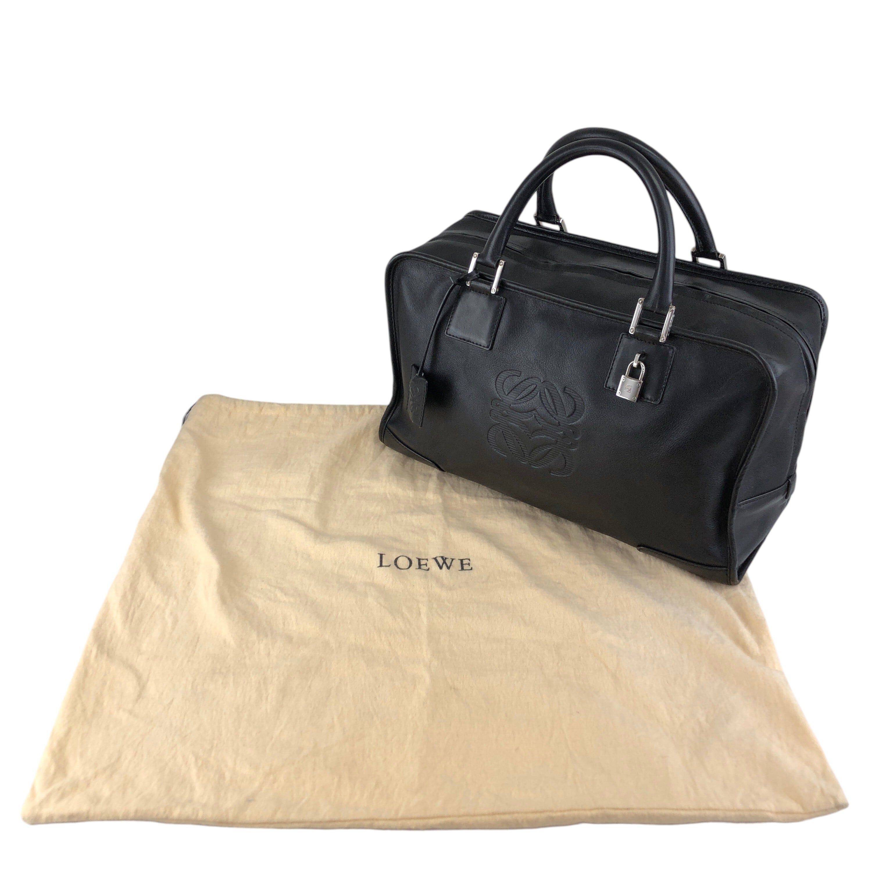 送料無料 10%OFF】【 日本直送 名牌中古包 】LOEWE ロエベ アマソナ36