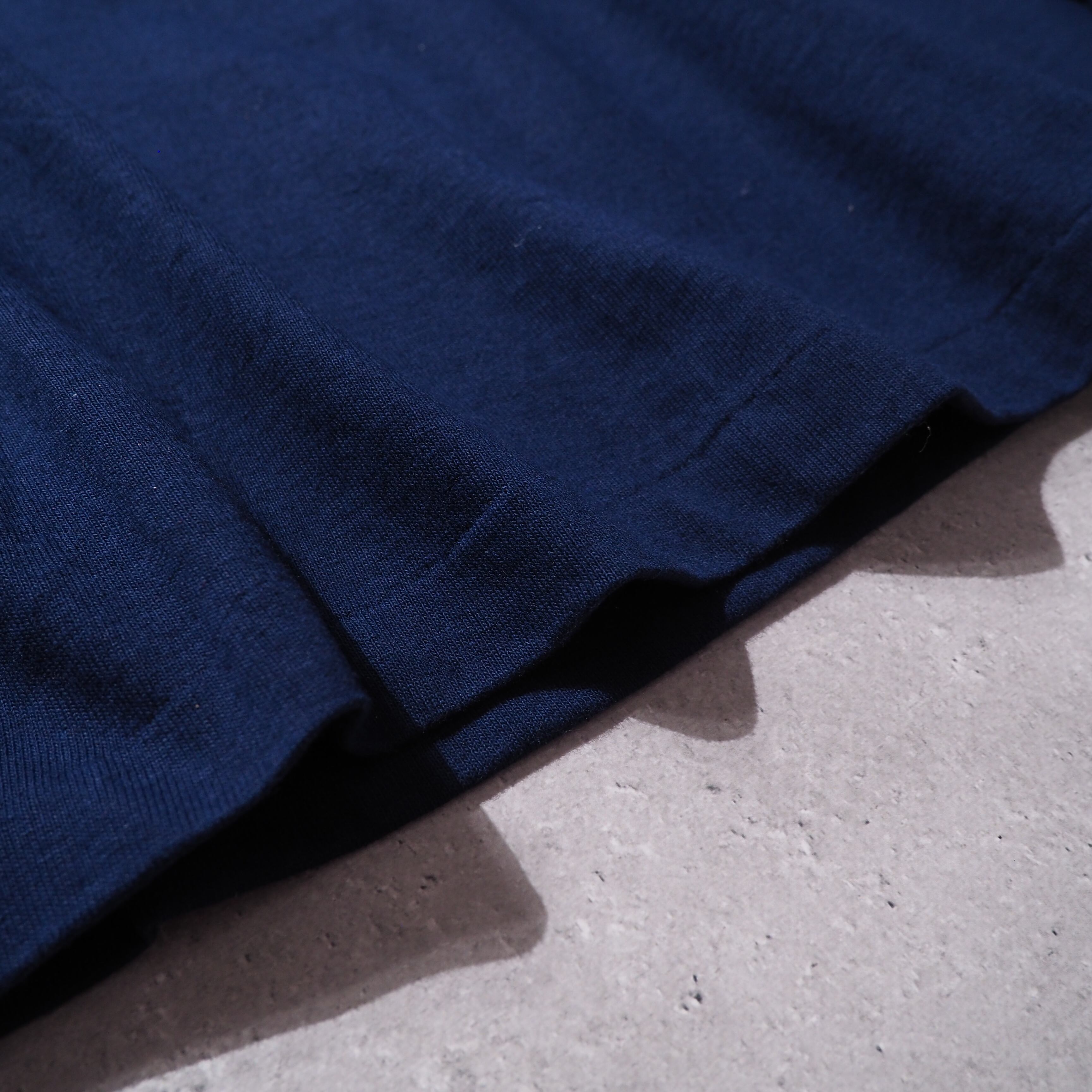 1996s ” Love fish ” printed vintage long sleeve mock neck Tee (made in Usa)