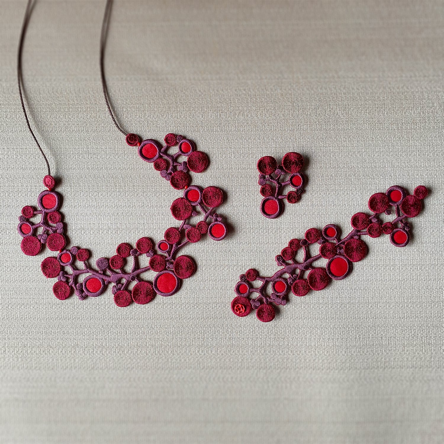 刺繍ブレスレット  ga.la（b-068）6色