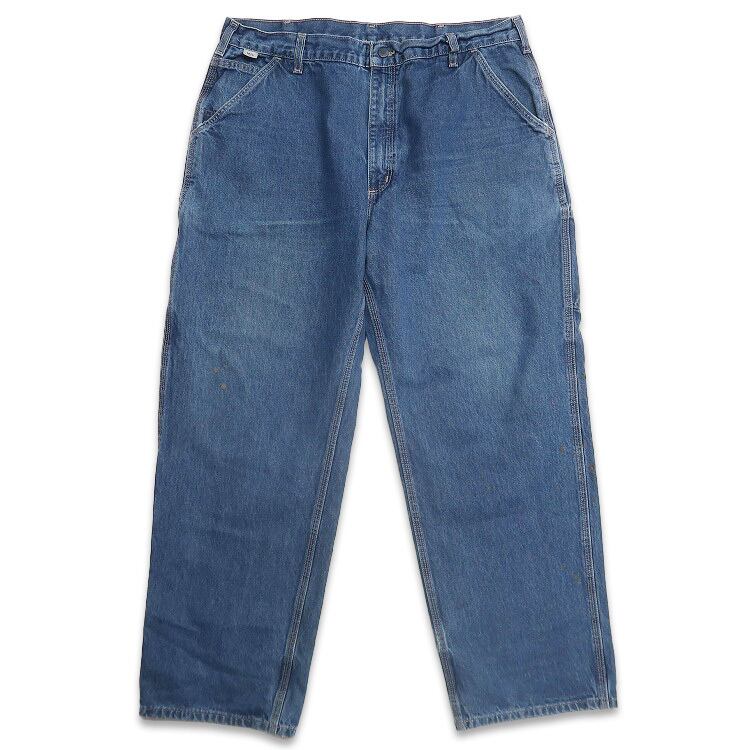 古着 カーハート Carhartt ワーク デニム ペインターパンツ 表記