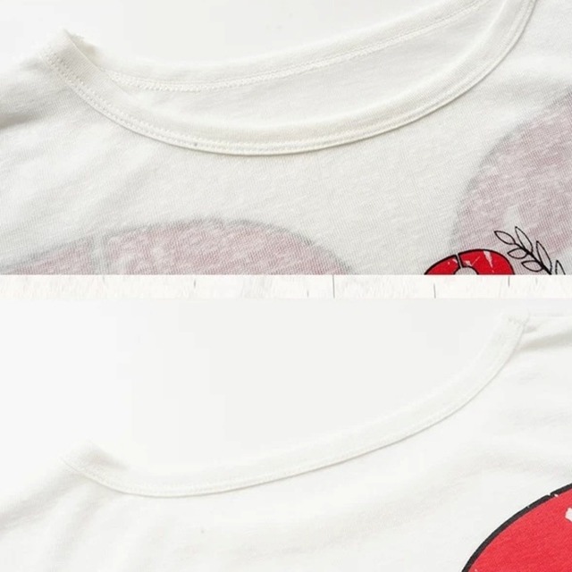 ビッグナンバリンググラフィックルーズフォルムTシャツ 1col R02472