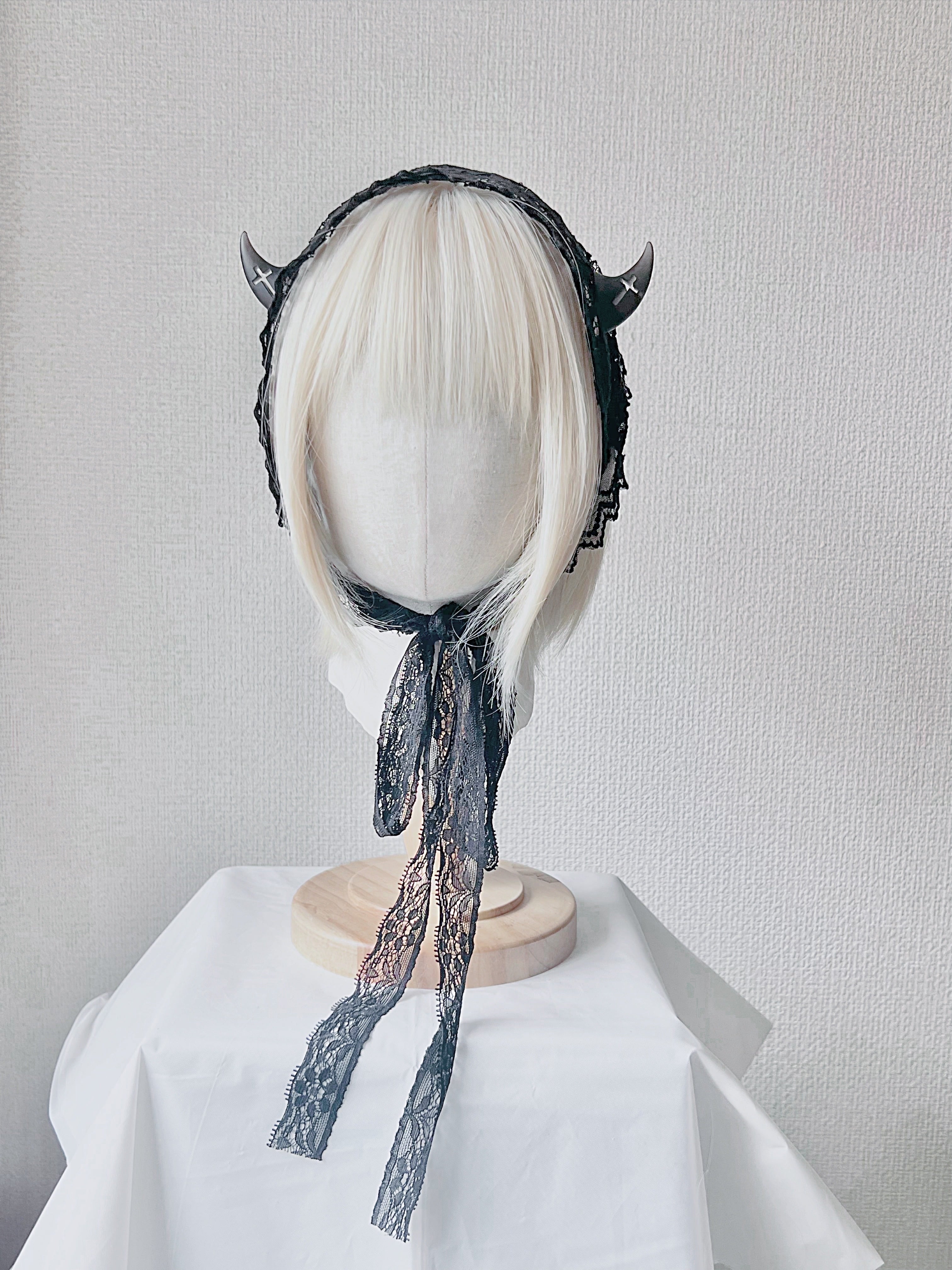 新品！リリコラム ツノカチュ/ 猫耳カチューシャ ririco:ramu
