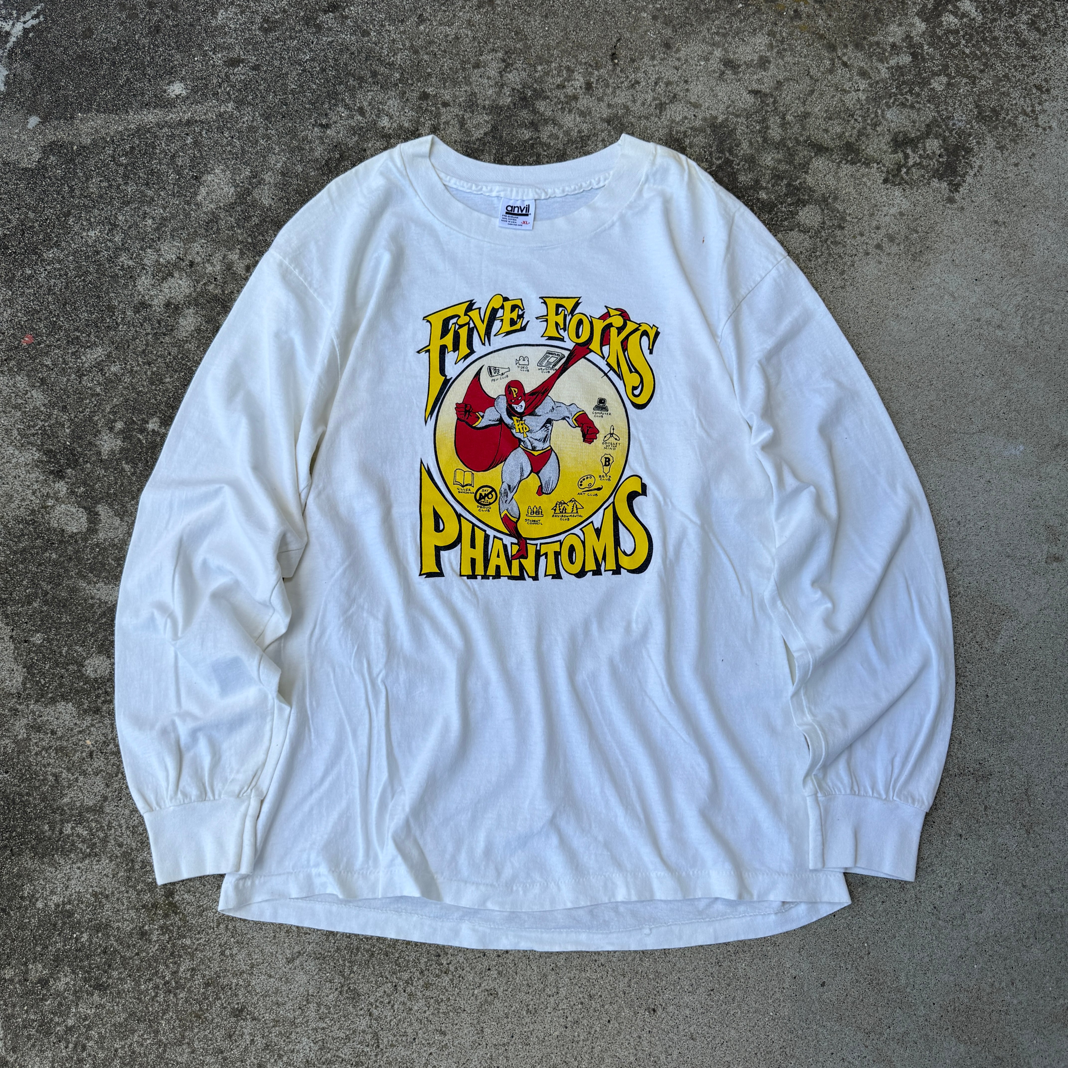 90's Helter Skelter merchandising blur L/S Tee | Pay ID