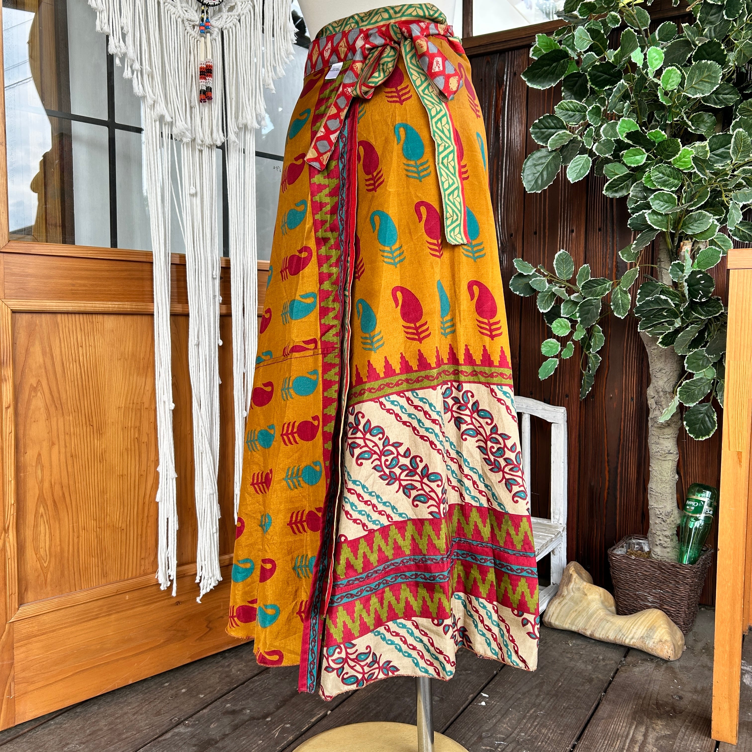 シルク巻きスカート2511 | アジアン雑貨ルチュ