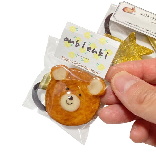 【ambleuki】ヘアゴム