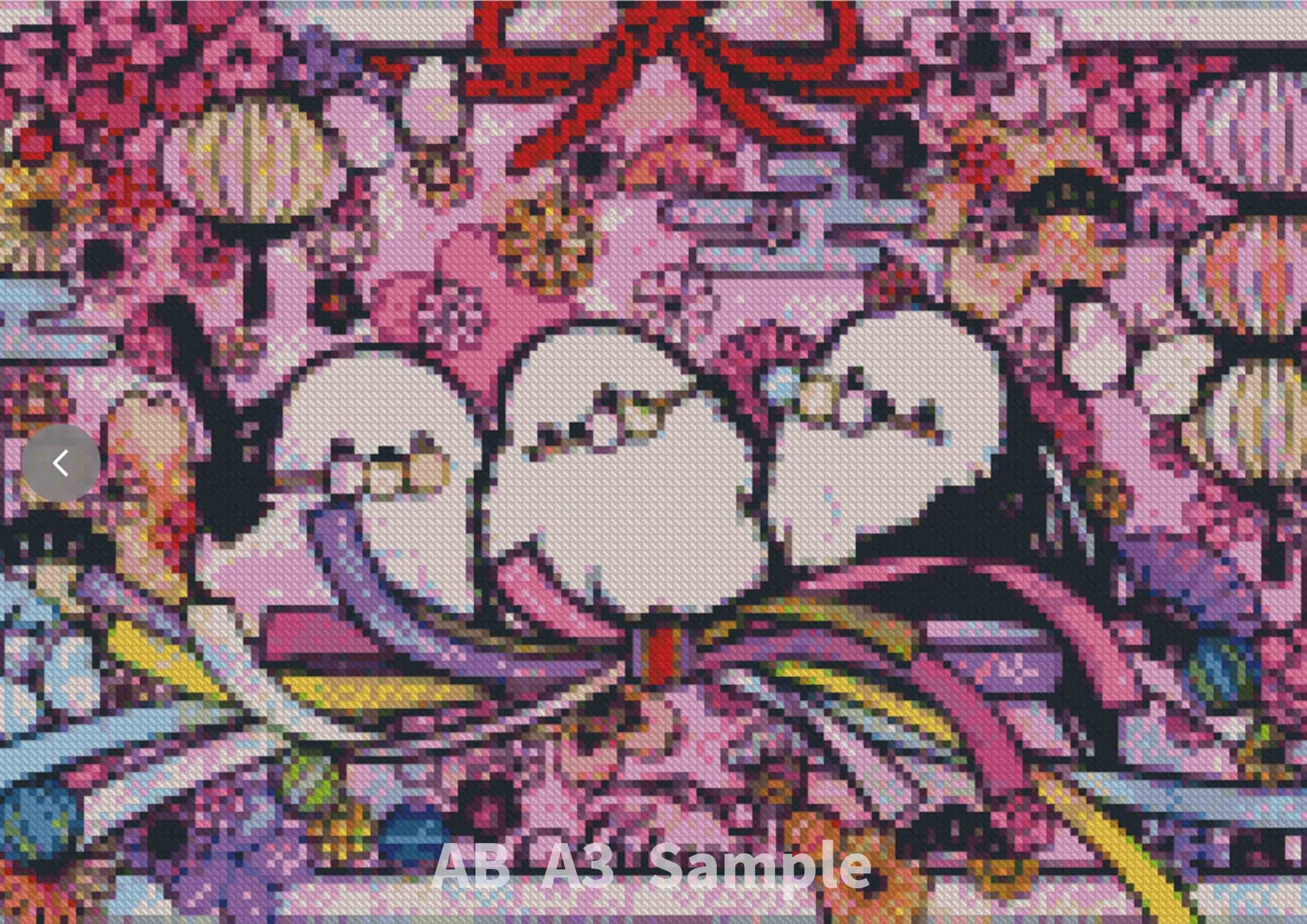 ダイヤモンドアート A3 Shima 0004 (通常/フルAB/Mix/フル樹脂AB/フル