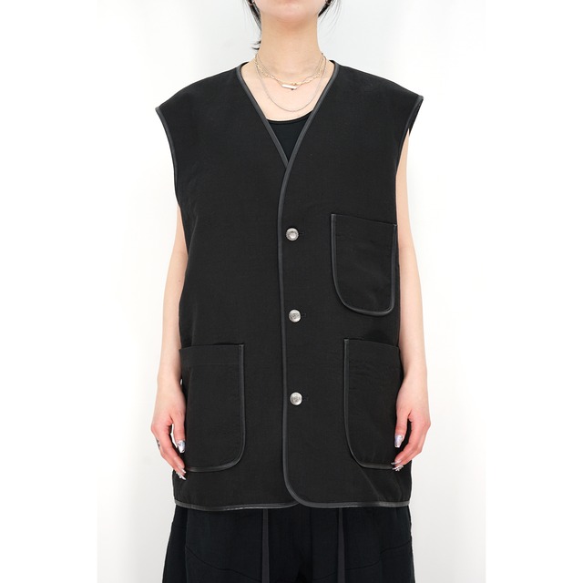 [Nomàt] (ノマット) 2023SS N-V-01 PIPING VEST