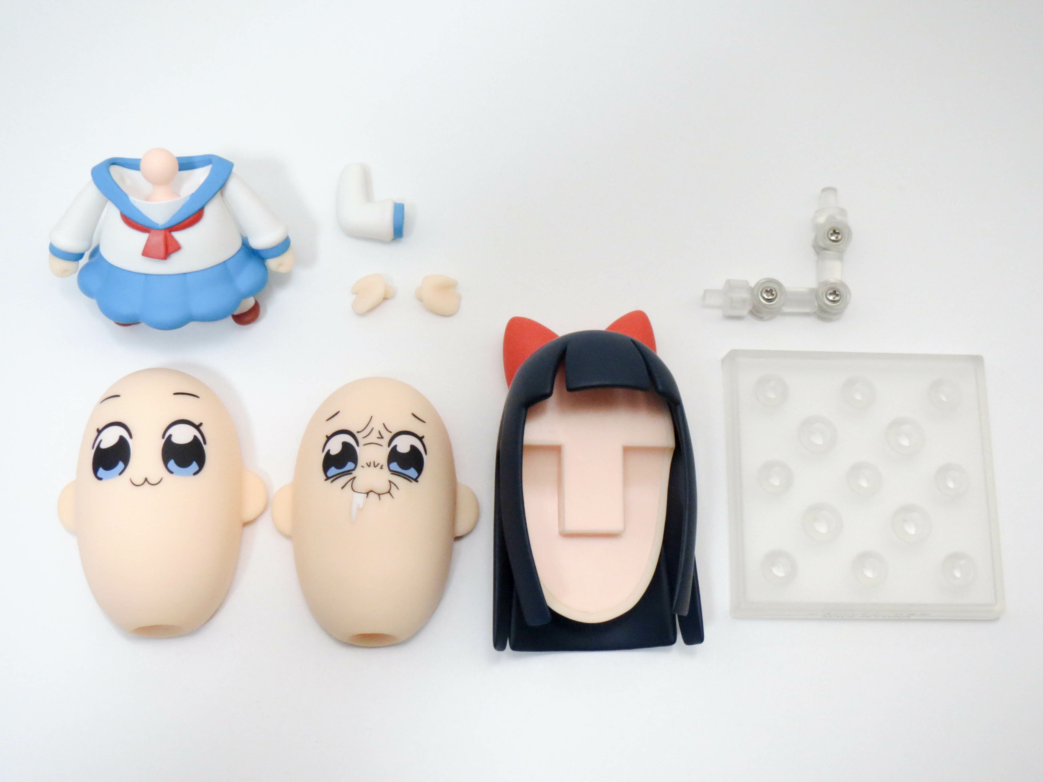 SALE】【712】 ピピ美 顔パーツ2種、髪、体セット ねんどろいど