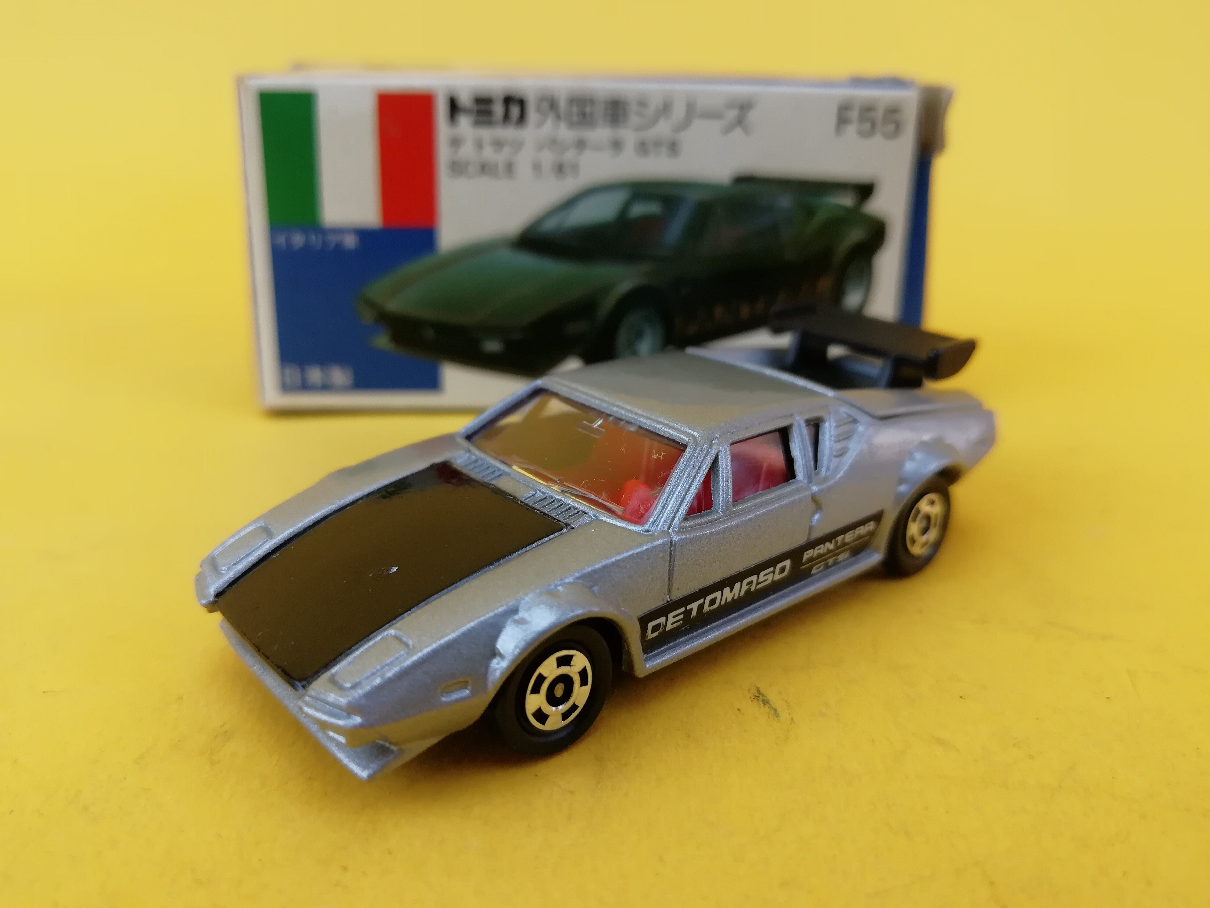 トミカ　GTS/日本製　トイズキング　F55　外国車シリーズ　パンテーラ　デトマソ　レトロ館