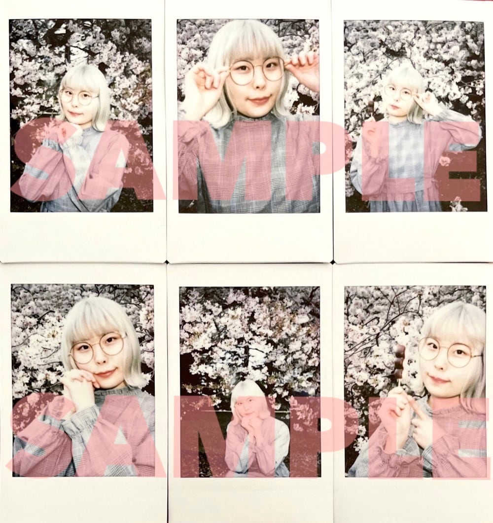 お花見チェキ【しらたまちゃん】