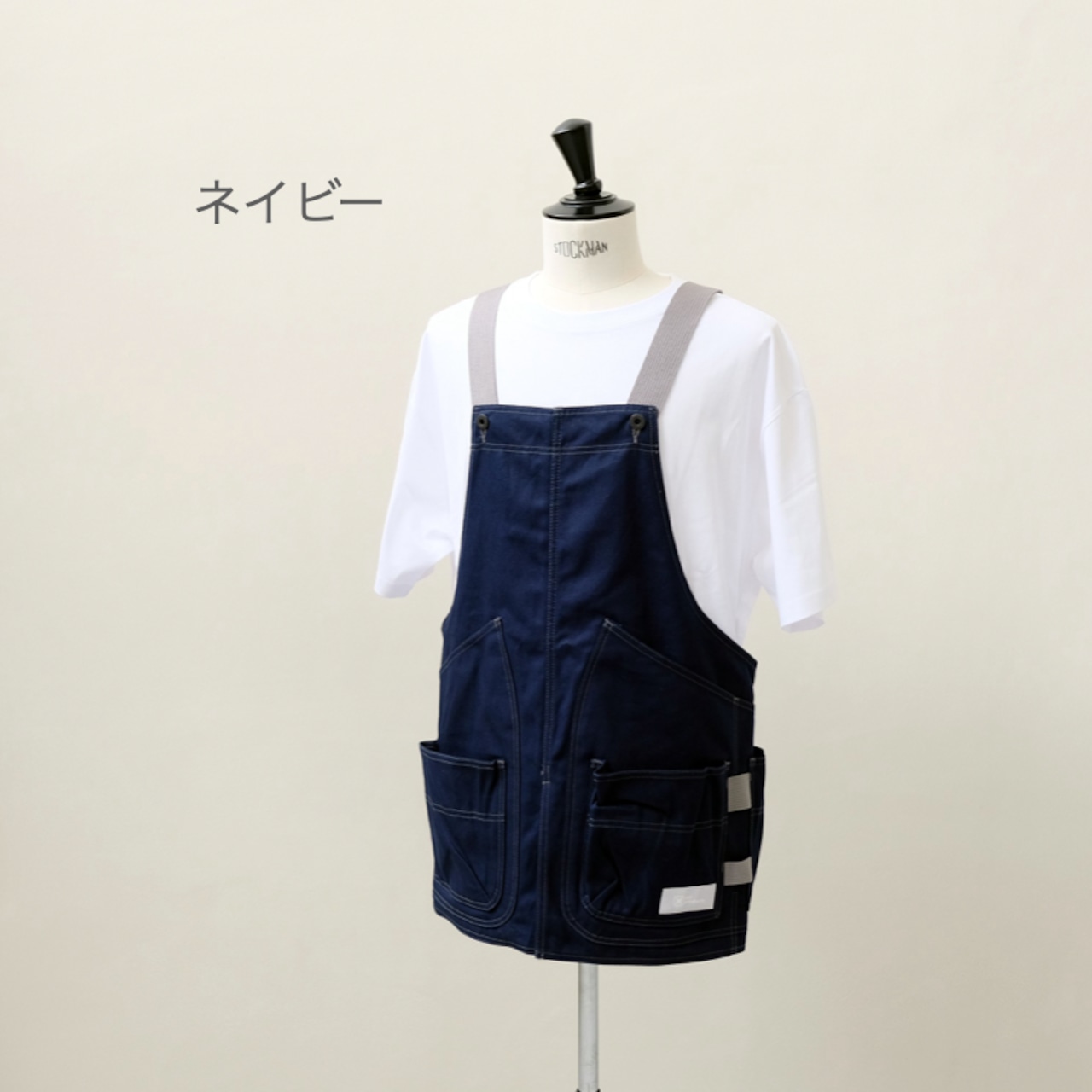 【NEW】リビセンオリジナルエプロン by iori products | カーキ・デニム・ブラック・ネイビー・ブラウン・キャメル