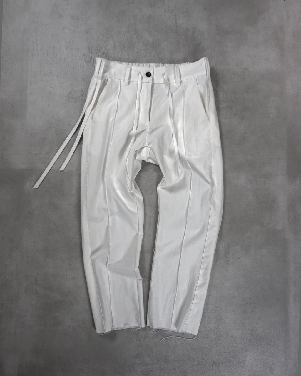 26SS[PRE] ご予約限定品 / WHITE SLACKS | ASKYY TOKYO FLAGSHIP