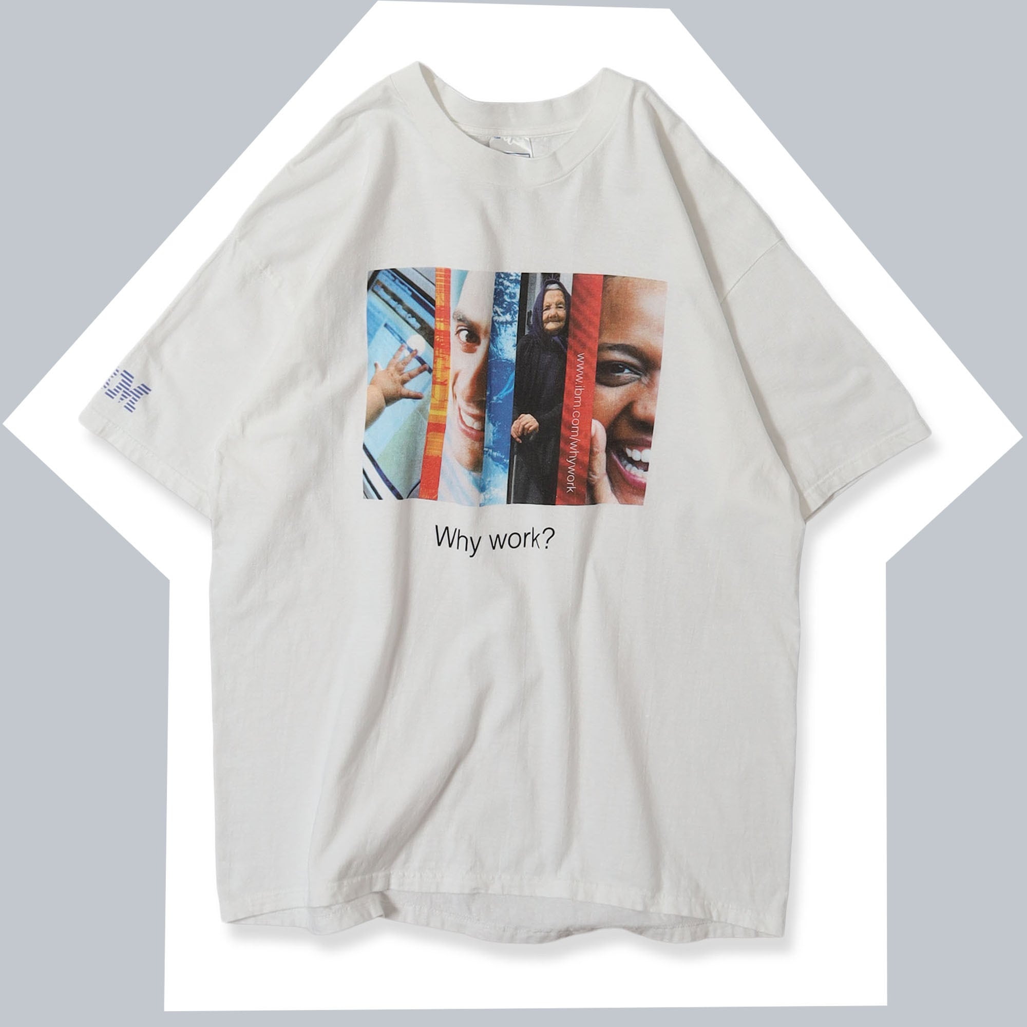~00s IBM Why work? Promo Tee