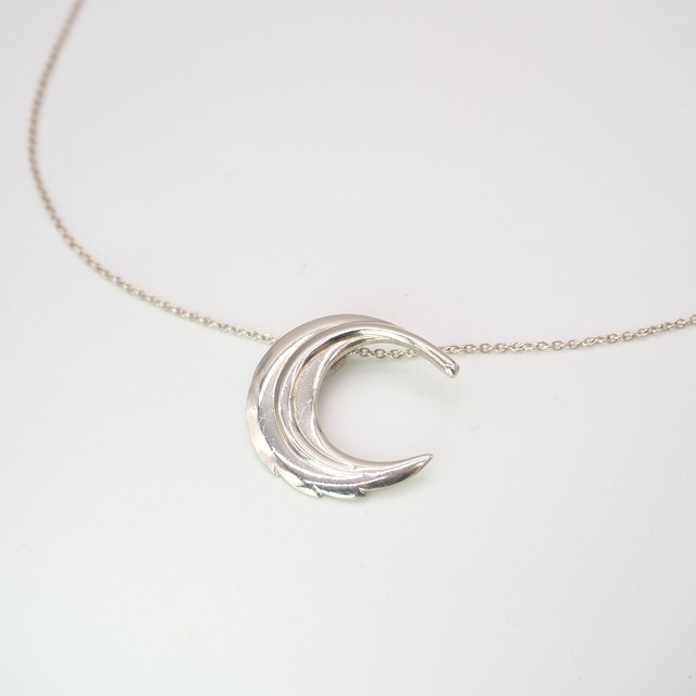 Tiffany&Co. フェザームーンネックレス シルバー925ティファニー