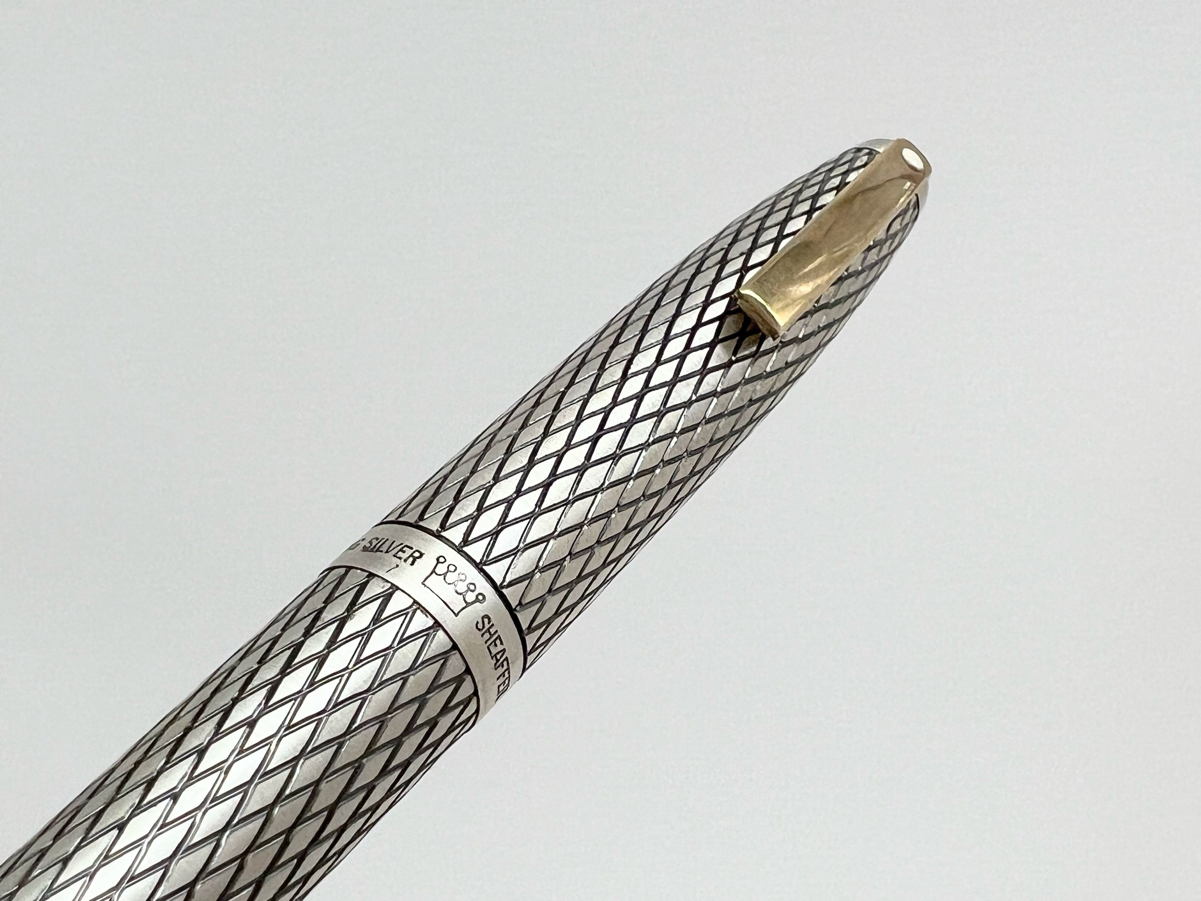 70s シェーファー インペリアル シルバー SHEAFFER IMPERIAL （細字