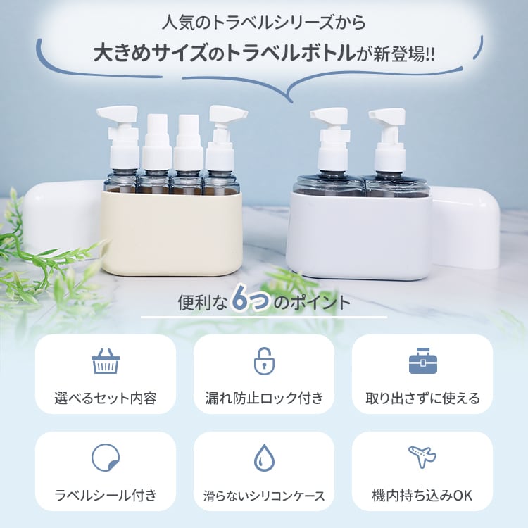 トラベルシャンプーボトル | MRG JAPAN Direct