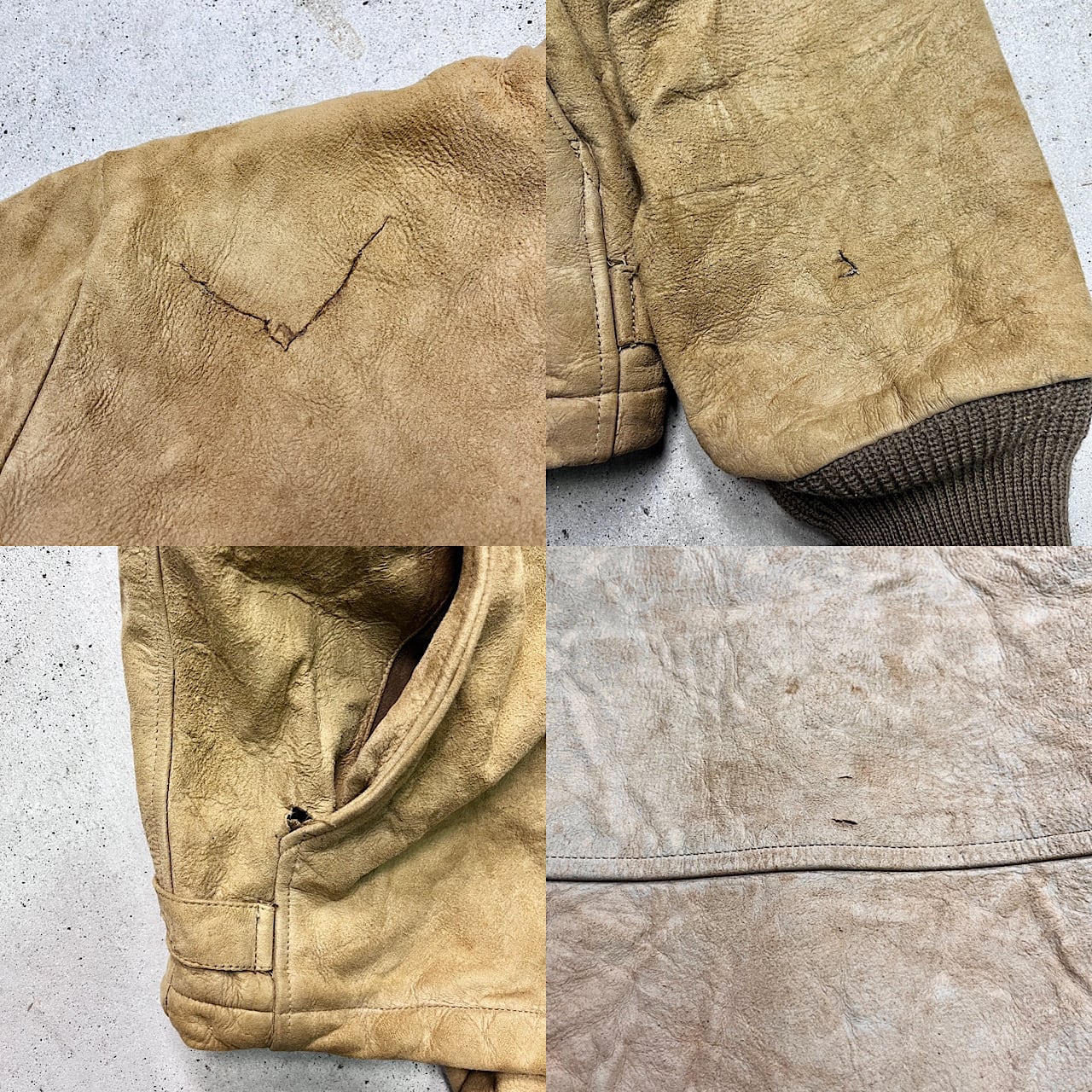 70年代〜 Abercrombie & Fitch スエードレザージャケット メンズL相当