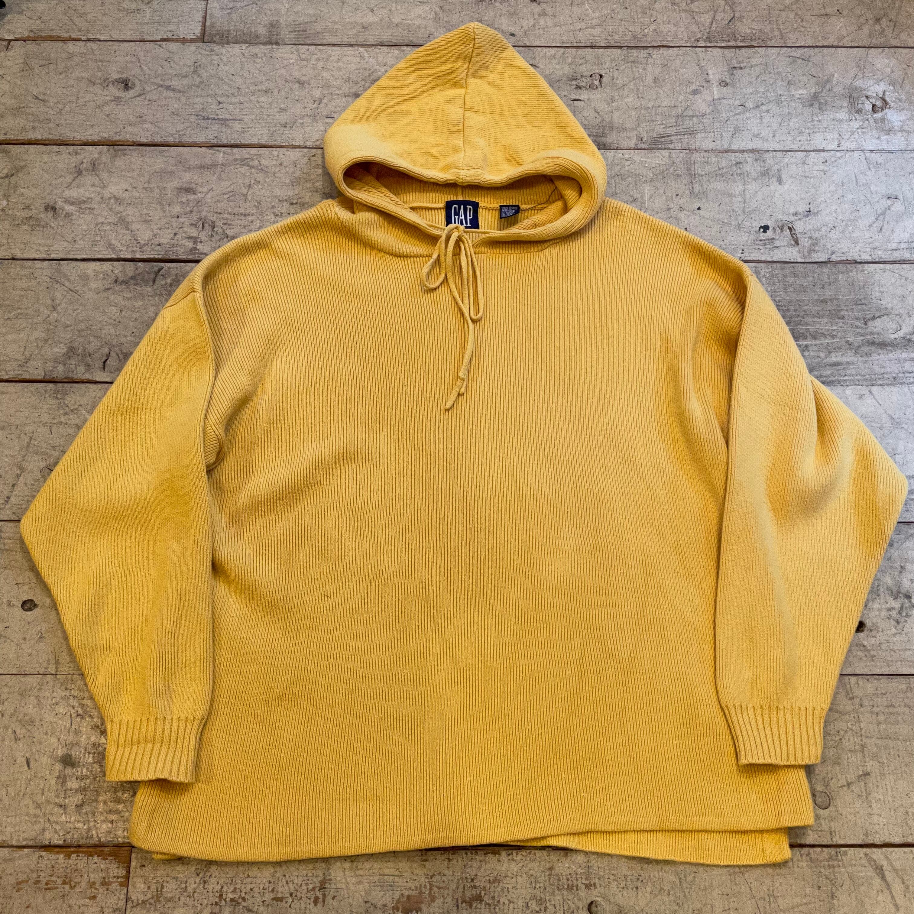 Special!! 90s GAP cotton knit hoodie 