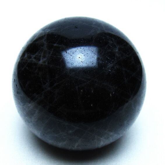 モリオン 黒水晶 丸玉 59mm 一点物 151-9527