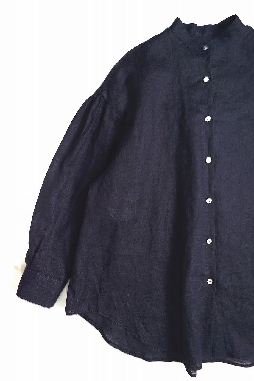 French Linen Balloon Shirt