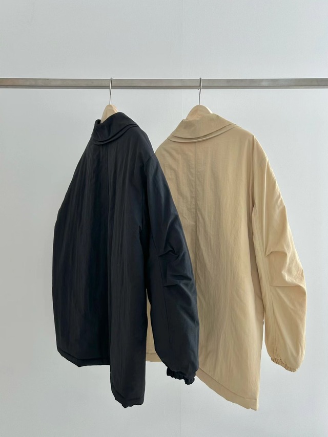 (即納) LIFFEY / Pebble padded half coat