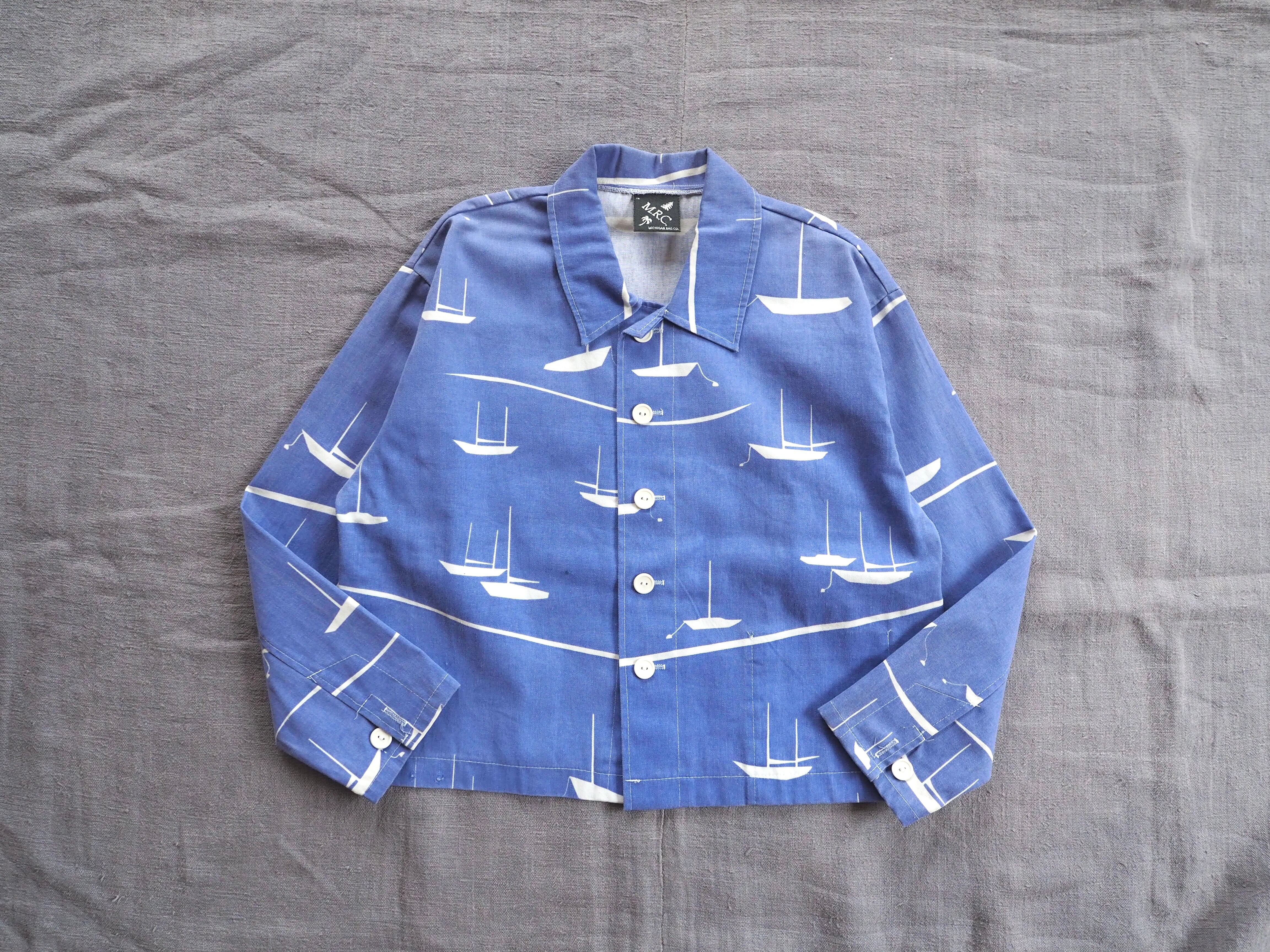 USA製 MICHIGAN RAG CO. コットンジャケット 総柄