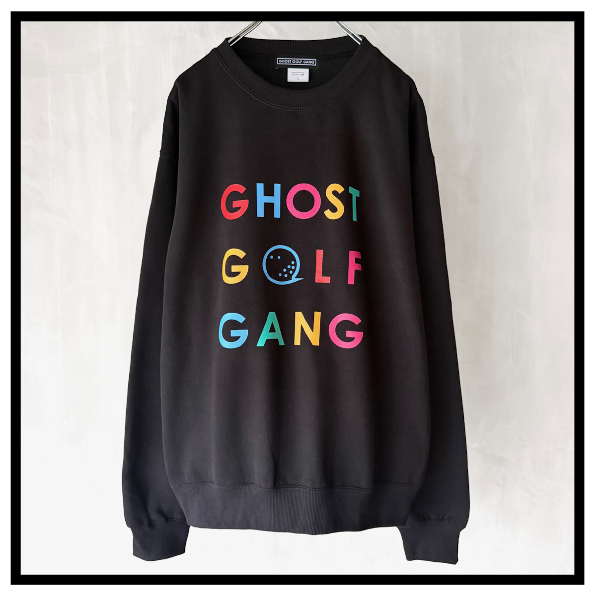 メンズウェア GHOST GOLF GANG SMART SWEATSHIRT XL FAIRWAY COLORS SWEATSHIRT | GHOST GOLF GANG