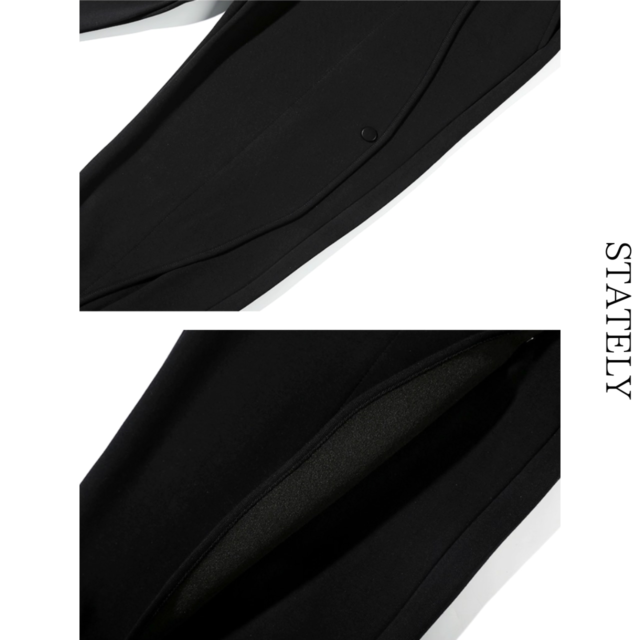 フリース Tapered Snap Sweat Pants/2color_B67・画像9