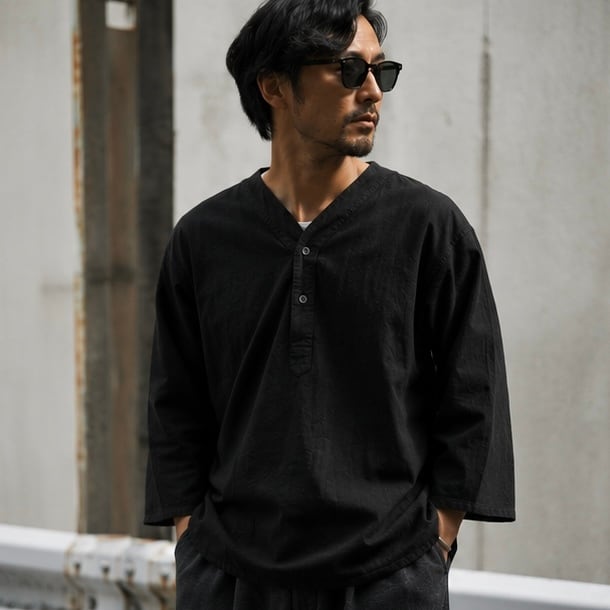 deadstock】 【russian army】 sleeping shirt over dyed デッド