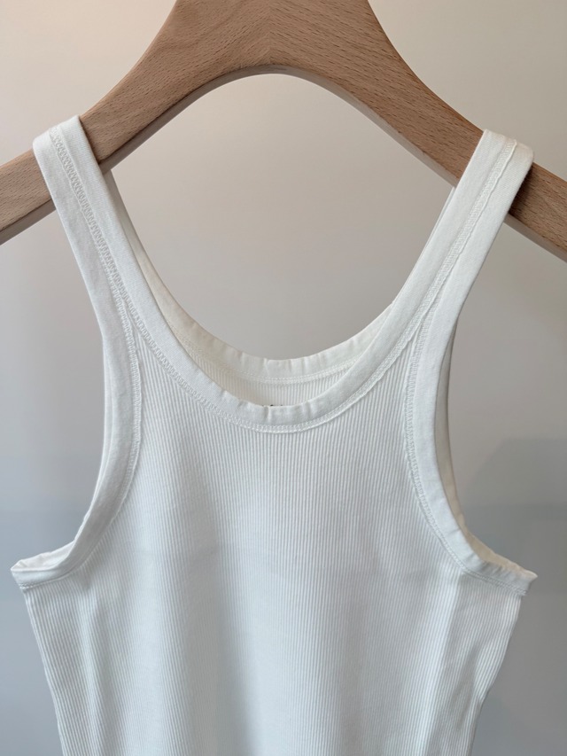 OVERNEATH/Rib Thank026-24 White
