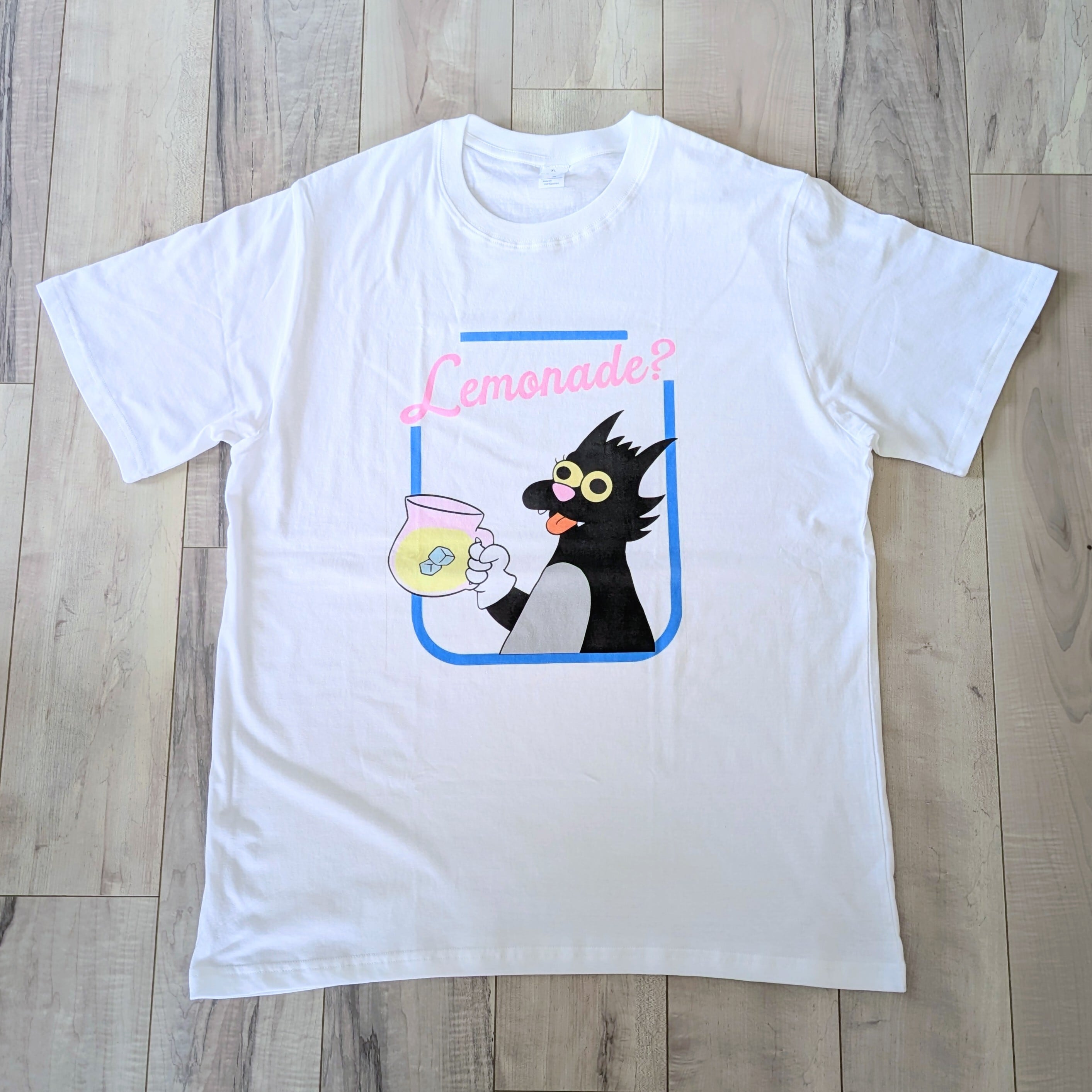【 The Simpsons（ ザ・シンプソンズ ) 】『 Lemonade？ 』良い子のスクラッチー / The Itchy & Scratchy Show / イッチー＆スクラッチー / Tシャツ / WHITE〚アメリカン雑貨 アメトイ〛
