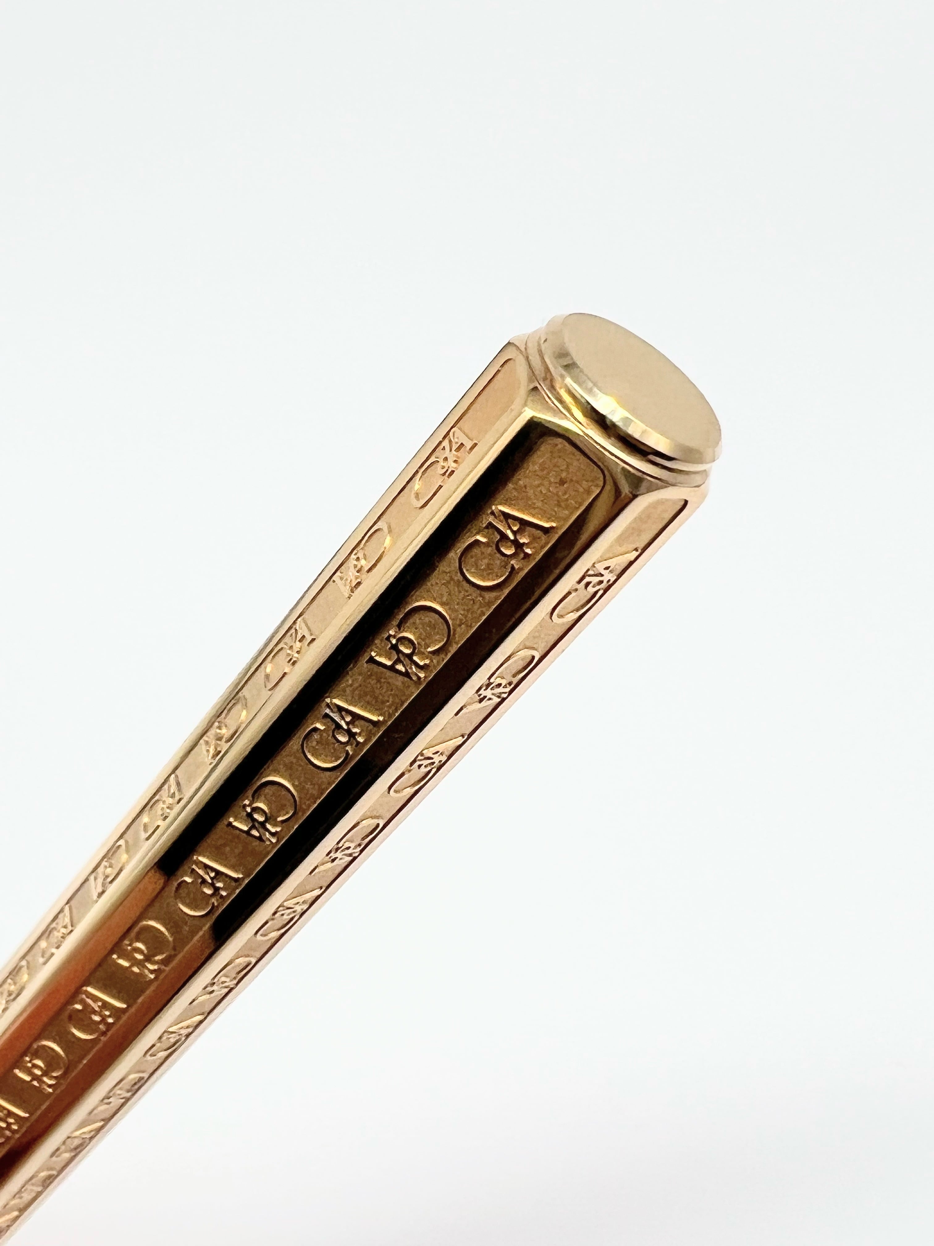 90s カランダッシュ ヘクサゴナル CARAN D'ACHE (細字) 18C 90s カランダッシュ ヘクサゴナル CARAN D'ACHE (細字) 18C