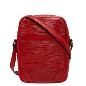 ルイ ヴィトン エピ ダヌーブ ショルダーバッグ M45637 カスティリアンレッド レザー レディース LOUIS VUITTON 【中古】