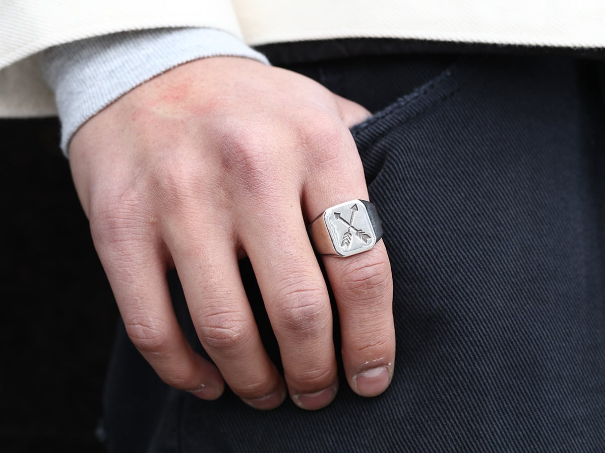 Non Native ノンネイティブ Friendship Stamp Ring フレンドシップ